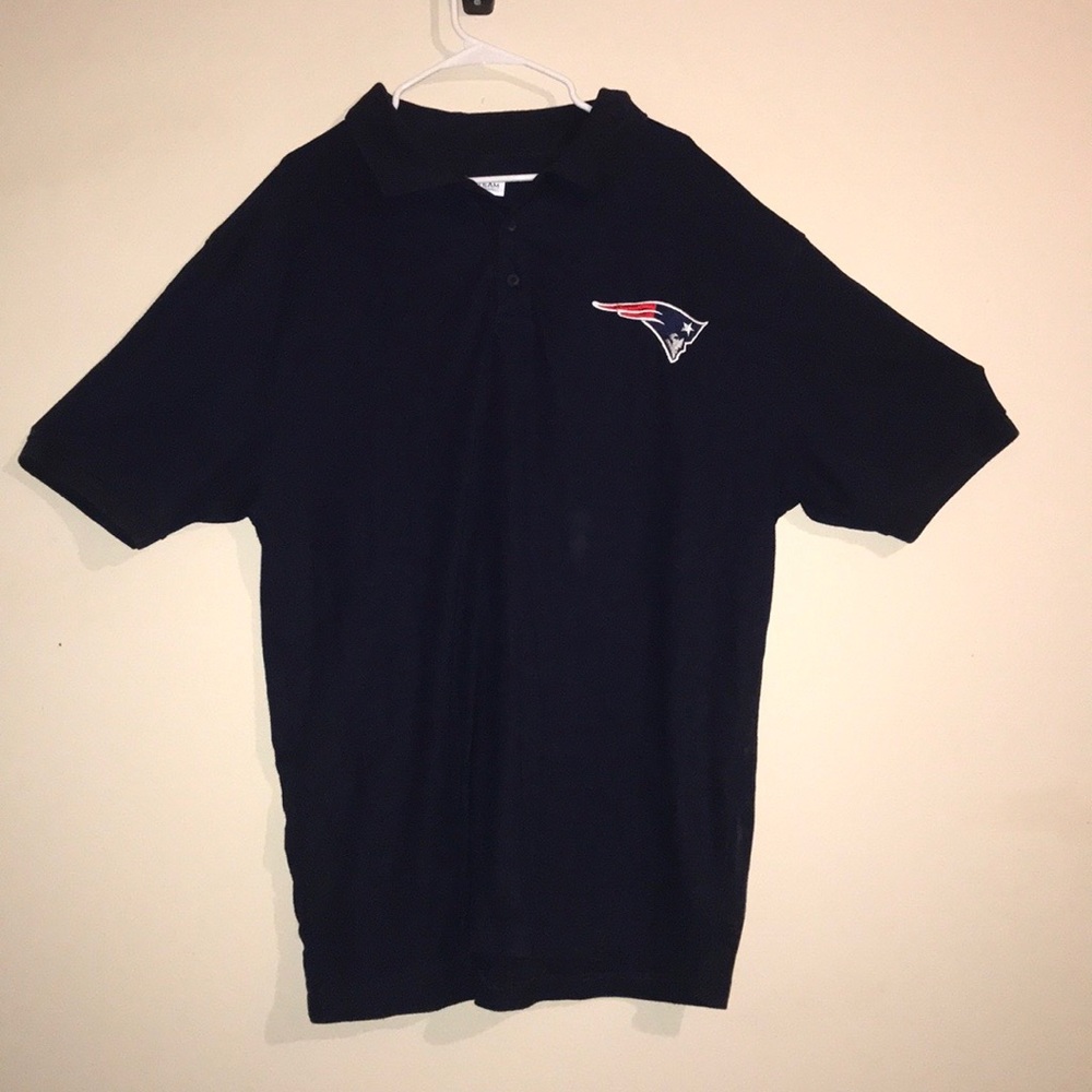 NFL Apparel New England Patriots navy polo